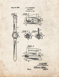 Patent Blueprint 2848 1 12 A4 Photo Print
