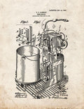 Patent Blueprint 2855 1 12 A4 Photo Print