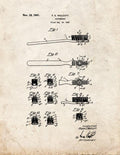 Patent Blueprint 286 1 12 A4 Photo Print