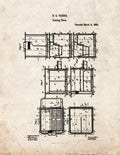 Patent Blueprint 2867 1 12 A4 Photo Print