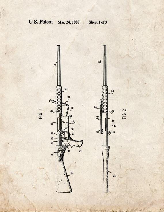 Patent Blueprint 2869 2 12 A4 Photo Print