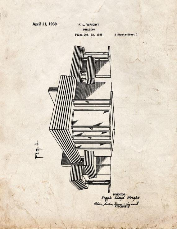 Patent Blueprint 2875 1 12 A4 Photo Print