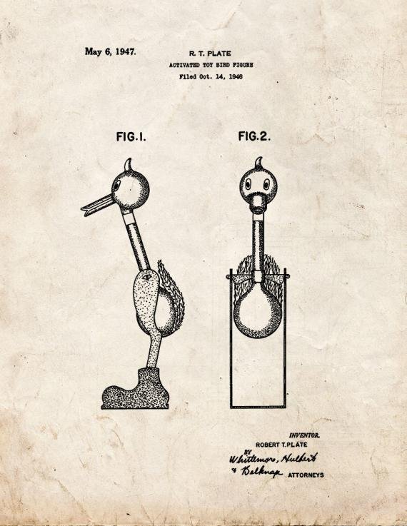 Patent Blueprint 2876 1 12 A4 Photo Print