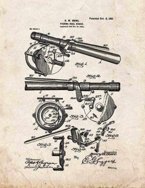 Patent Blueprint 2879 1 12 A4 Photo Print