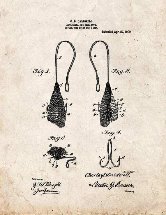 Patent Blueprint 2880 1 12 A4 Photo Print