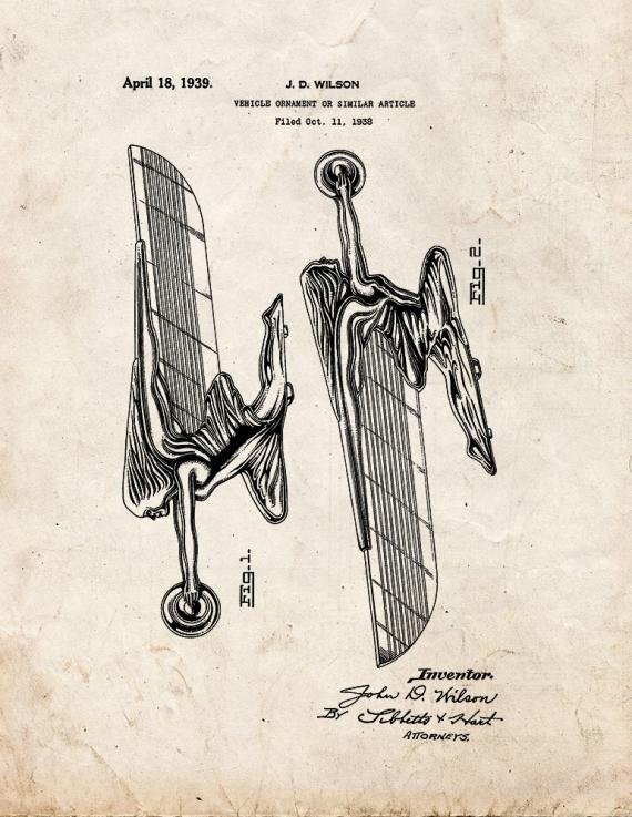 Patent Blueprint 2887 1 12 A4 Photo Print