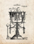 Patent Blueprint 2888 1 12 A4 Photo Print
