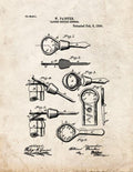 Patent Blueprint 2889 1 12 A4 Photo Print