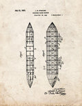 Patent Blueprint 289 1 12 A4 Photo Print