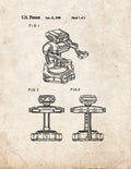 Patent Blueprint 2890 2 12 A4 Photo Print