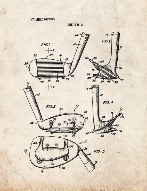 Patent Blueprint 2893 2 12 A4 Photo Print