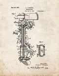 Patent Blueprint 2901 1 12 A4 Photo Print