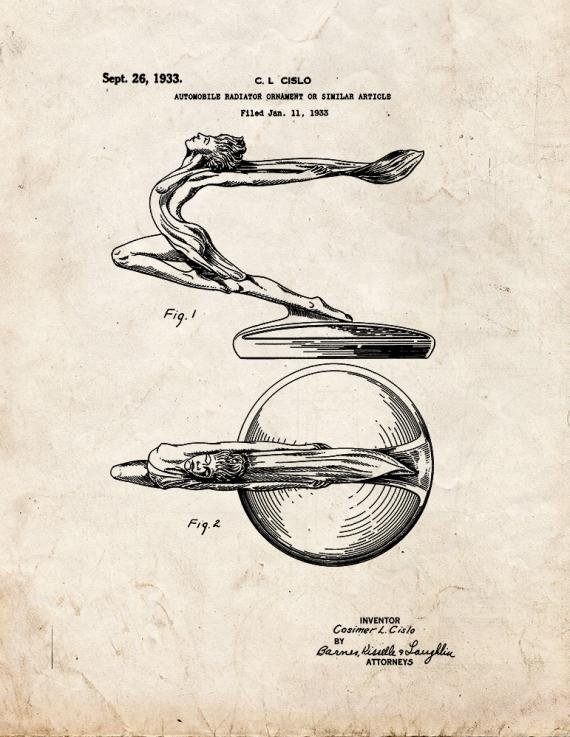 Patent Blueprint 2903 1 12 A4 Photo Print