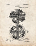 Patent Blueprint 2920 1 12 A4 Photo Print