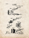 Patent Blueprint 2925 1 12 A4 Photo Print