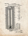 Patent Blueprint 2928 1 12 A4 Photo Print