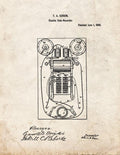 Patent Blueprint 2930 1 12 A4 Photo Print