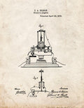 Patent Blueprint 2931 1 12 A4 Photo Print
