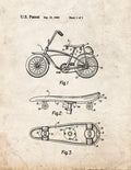 Patent Blueprint 2932 2 12 A4 Photo Print