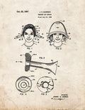 Patent Blueprint 2949 1 12 A4 Photo Print