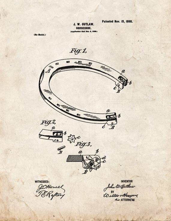 Patent Blueprint 2951 1 12 A4 Photo Print