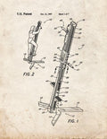 Patent Blueprint 2954 2 12 A4 Photo Print