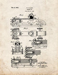 Patent Blueprint 2967 1 12 A4 Photo Print