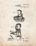 Patent Blueprint 2968 1 12 A4 Photo Print
