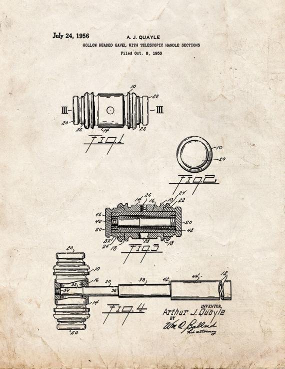 Patent Blueprint 298 1 12 A4 Photo Print