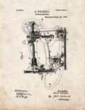 Patent Blueprint 2980 1 12 A4 Photo Print