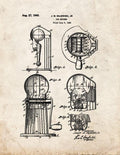 Patent Blueprint 2984 1 12 A4 Photo Print