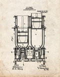 Patent Blueprint 2990 1 12 A4 Photo Print