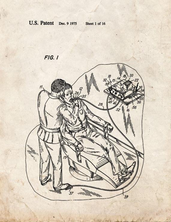 Patent Blueprint 3002 2 12 A4 Photo Print