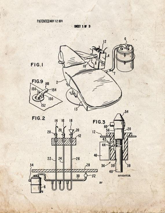Patent Blueprint 3003 2 12 A4 Photo Print