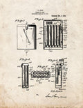 Patent Blueprint 3007 1 12 A4 Photo Print