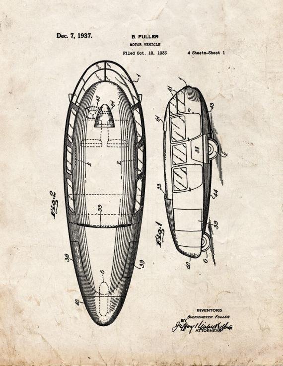 Patent Blueprint 3017 1 12 A4 Photo Print
