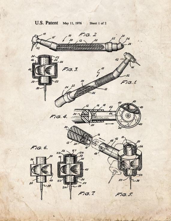 Patent Blueprint 3019 2 12 A4 Photo Print