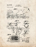 Patent Blueprint 3021 1 12 A4 Photo Print