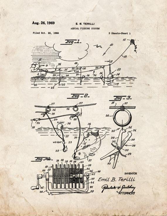 Patent Blueprint 3021 1 12 A4 Photo Print