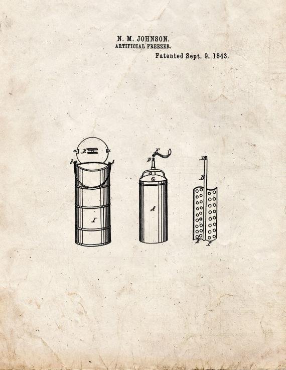 Patent Blueprint 3025 1 12 A4 Photo Print