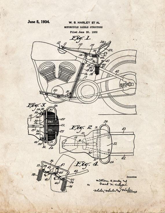 Patent Blueprint 303 1 12 A4 Photo Print