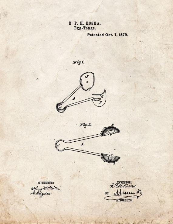 Patent Blueprint 3034 1 12 A4 Photo Print