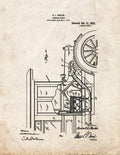 Patent Blueprint 3048 1 12 A4 Photo Print