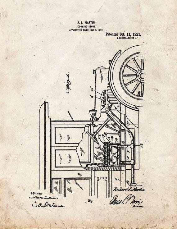 Patent Blueprint 3048 1 12 A4 Photo Print