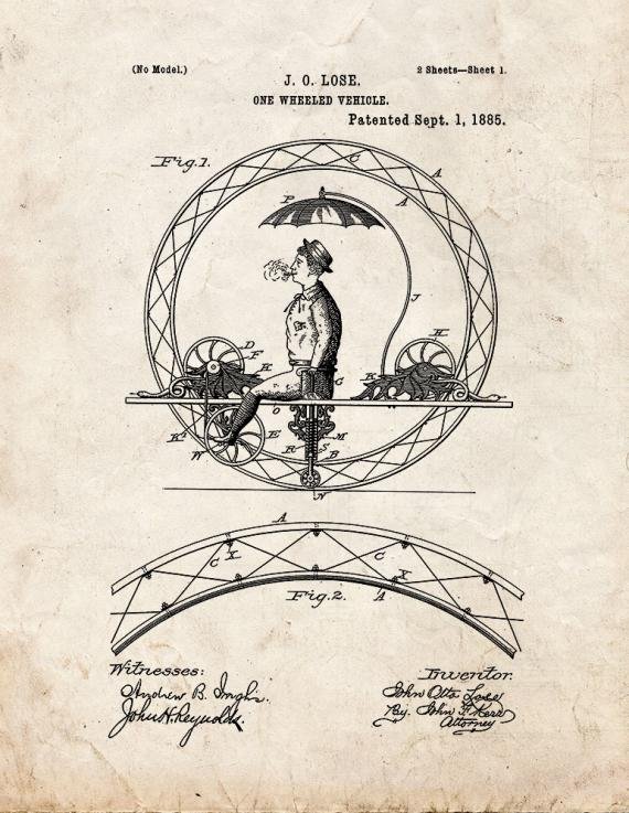 Patent Blueprint 3053 1 12 A4 Photo Print