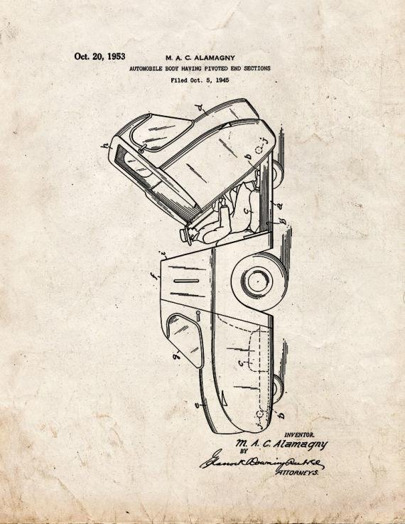 Patent Blueprint 3057 1 12 A4 Photo Print