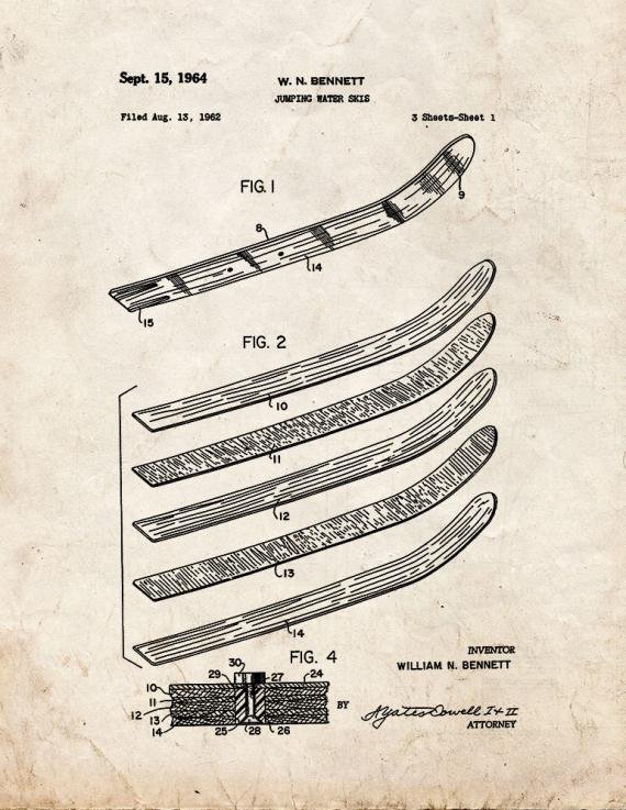 Patent Blueprint 3073 1 12 A4 Photo Print