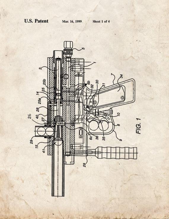 Patent Blueprint 3086 2 12 A4 Photo Print