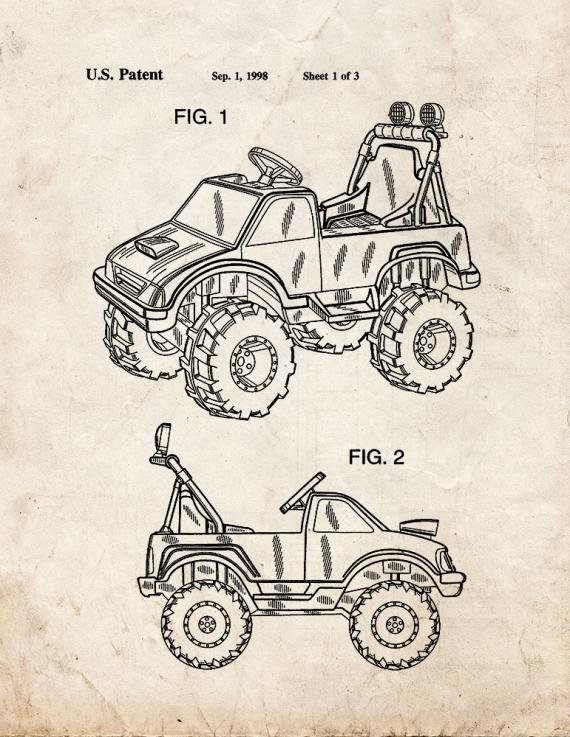 Patent Blueprint 3090 3 12 A4 Photo Print