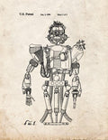 Patent Blueprint 3092 2 12 A4 Photo Print